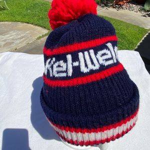 Vintage Kel- welco beanie